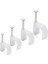 PM-24871 8 Numara Çelik Çivili 25 mm Kroşe 4X16 Antigron Kablolar Için (100LÜ Poşet) 1