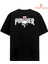 Punisher Baskılı Oversize Tişört 3