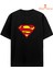 Superman Baskılı Oversize Tişört 2