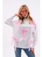 Pulli Collection Pembe Fiyonklu Yeni Sezon Basic Sweatshırt 3