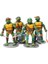 Temel Eklemli Aksiyon Figürü Oyuncak Bebek Film Versiyonu El Modeliyle Teenage Mutant Ninja Turtles (Yurt Dışından) 1