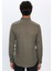Slim Fit Kışlık Yün Viskon Düz Gömlek 5