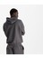 Erkek Füme %100 Organik Pamuk Kanguru Cepli Kapüşonlu Oversize Sweatshirt 4