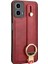 Motorola Moto G34 Kolaylık Bilek Kayışı Premium Pu Deri Kılıf (Yurt Dışından) 5