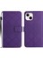 IPhone 14 Için Flip Case Artı El Kayışı Cüzdan Pu Deri Elmas ile (Yurt Dışından) 1