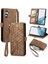 Samsung Galaxy A54 5g Için Flip Case Basit Iş Deri Kılıf Flip (Yurt Dışından) 1