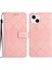 IPhone 14 Için Flip Case Artı El Kayışı Cüzdan Pu Deri Elmas ile (Yurt Dışından) 1
