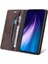 Xıaomı Redmi Not 8 Için Kılıf Kickstand Premium Deri Iki Kart Yuvaları (Yurt Dışından) 4