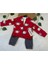 Lion Kids Unisex 6 Ay Panda Baskılı Mevsimlik Ceketli Takım 1