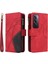 Oppo Oppo 12 Pro 5g Dokuz Kart Yuvaları Iki Renkli Dikiş Kickstand Için Kılıf (Yurt Dışından) 1