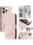 IPhone 13 Için Kılıf Pro Max Cüzdan Kapak Çevirin Kart Yuvası Tutucu Kickstand (Yurt Dışından) 5