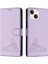 IPhone 13 Için Kılıf Mini Kedi Rfıd Kart Yuvası Tutucu Kickstand Cüzdan Flip (Yurt Dışından) 1
