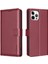 IPhone 12 Için Flip Case Pro Max Pu Deri Rfıd Engelleme Cüzdan Manyetik (Yurt Dışından) 5