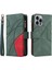 Kart Yuvası Standı Iki Renkli Dikiş Tarzı ile IPhone 16 Pro Max Için Kılıf (Yurt Dışından) 1