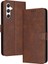 Toka Pu Deri ile Samsung Galaxy A35 5g Kickstand Için Flip Case (Yurt Dışından) 1