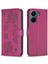 Xiaomi Redmi Için Flip Case Xiaomi Yonca Çiçek Çok Renkli Kart Yuvaları Tutucu (Yurt Dışından) 1