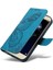 Huawei P10 Lite Için Flip Case Kabartmalı Kelebek ile Yüksek Kaliteli Deri (Yurt Dışından) 5