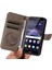 Kredi Kartı Yuvası ile Huawei P8 Lite Için Flip Case Yüksek Kalite Deri (Yurt Dışından) 4