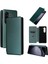 Samsung Galaxy Z Için Flip Case Kart Tutucu Kickstand Fiber ile 6 5g Kat (Yurt Dışından) 4