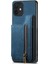 IPhone 11 Için Kılıf Vintage Fermuar Cüzdan Standı Fonksiyonu Katlanabilir Arka Kapak (Yurt Dışından) 3