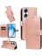Oppo A60 4g Kabartmalı Kelebek ile Yüksek Kaliteli Deri Flip Case (Yurt Dışından) 1