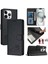 IPhone 12 Için Kılıf Pro Max Kart Yuvası Tutucu Kickstand Kedi Rfıd Cüzdan Flip (Yurt Dışından) 1