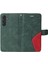 Samsung Galaxy M55 Dikiş Renk Flip Folio Kitap Için Flip Case Kart ile (Yurt Dışından) 2