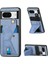 Google Pixel 8 Stand Fonksiyonu Manyetik Tasarım Braketi Kart Sahibi Için Kılıf (Yurt Dışından) 1