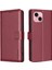IPhone 14 Için Flip Case Pu Deri Cüzdan Kart Tutucu Kickstand Manyetik (Yurt Dışından) 1