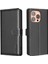 IPhone 13 Için Flip Case Pro Max Manyetik Cüzdan Rfıd Engelleme Pu Deri (Yurt Dışından) 1