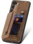 Samsung Galaxy S23 Vintage Fermuar Cüzdan Için Kılıf Katlanabilir Arka Kapak (Yurt Dışından) 2