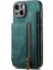 IPhone 15 Için Kılıf Artı Standı Fonksiyonu Vintage Fermuar Cüzdan Katlanabilir Geri (Yurt Dışından) 2