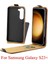 Samsung Galaxy S23 Artı Koruyucu Kapak Tpu Kart Için Dikey Flip Case (Yurt Dışından) 5