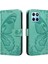 Kredi Kartı Yuvası El ile Onur X6 5g Kabartmalı Kelebek Için Flip Case (Yurt Dışından) 1