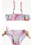 Uv Korumalı Fırfırlı Tie Dye Bikini Set 1