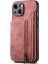 IPhone 15 Için Kılıf Artı Standı Fonksiyonu Vintage Fermuar Cüzdan Katlanabilir Geri (Yurt Dışından) 4