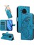Kredi Kartı Yuvası ile Huawei Nova 8i Için Flip Case Kabartmalı Kelebek El (Yurt Dışından) 1