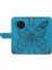 Kredi Kartı Yuvası ile Huawei Nova 8i Için Flip Case Kabartmalı Kelebek El (Yurt Dışından) 3