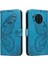 Onur Için Flip Case 50 Lite Kabartmalı Kelebek Ayrılabilir El Kayışı Yüksek (Yurt Dışından) 1
