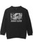 Demon Slayer Anime Baskılı Çocuk Sweatshirt Siyah Sweat 1