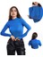 Alya Underwear Yarım Boğazlı Kaşkorse Sweatshirt Indigo S 1