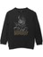 Çocuk Sweatshirt Golden Jaguar Black Panther Film Baskılı Kids Siyah Sweat 1