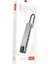 Powerway 8 In 1 Type-C Hub Dönüştürücü 4K HDMI USB Micro Sd Gigabyte Ethernet 4