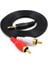 Aux Ses Kablosu 3.5 mm Stereo Aux To Rca Kablo 3mt 1