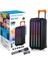 Ultratekno NDR-1098 Taşınabilir Büyük Boy Rgb Bluetooth Mikrofonlu Parti Hoparlör 4