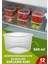Practical 550 ml Derin Dondurucu ve Buzdolabı Saklama Kabı 12' Li Set (Gıda Temasına Uygun) 2