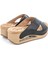 Aite (624213) Anatomik Airmax Taban Topuk Dikeni Deri Kadın Terlik 4
