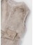 Kemerli Kız Çocuk Peluş Yelek_Mnvs04365 2