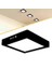 18 Wattt Kare Metal Kasa 6500 Kelvin Ultra Kaliteli Sıva Üstü LED Tavan Armatürü, Sıva Üstü LED Panel 3
