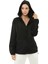 Hurricane Kadın Outdoor Kapüşonlu Sweatshirt Siyah 4